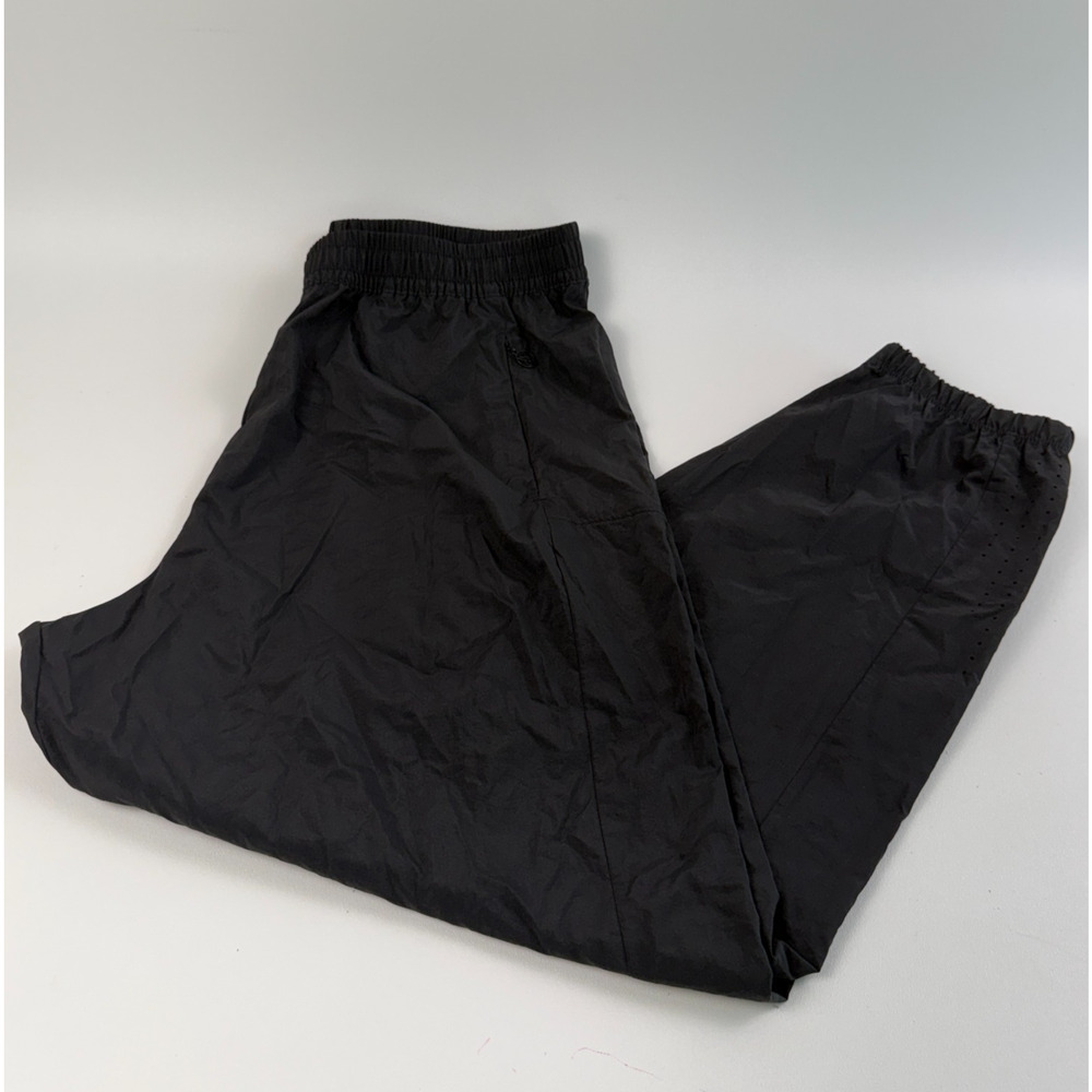 Victoria's Secret Parachute Weekend Jogger Pants w/Pocket Black Sz XL NWT